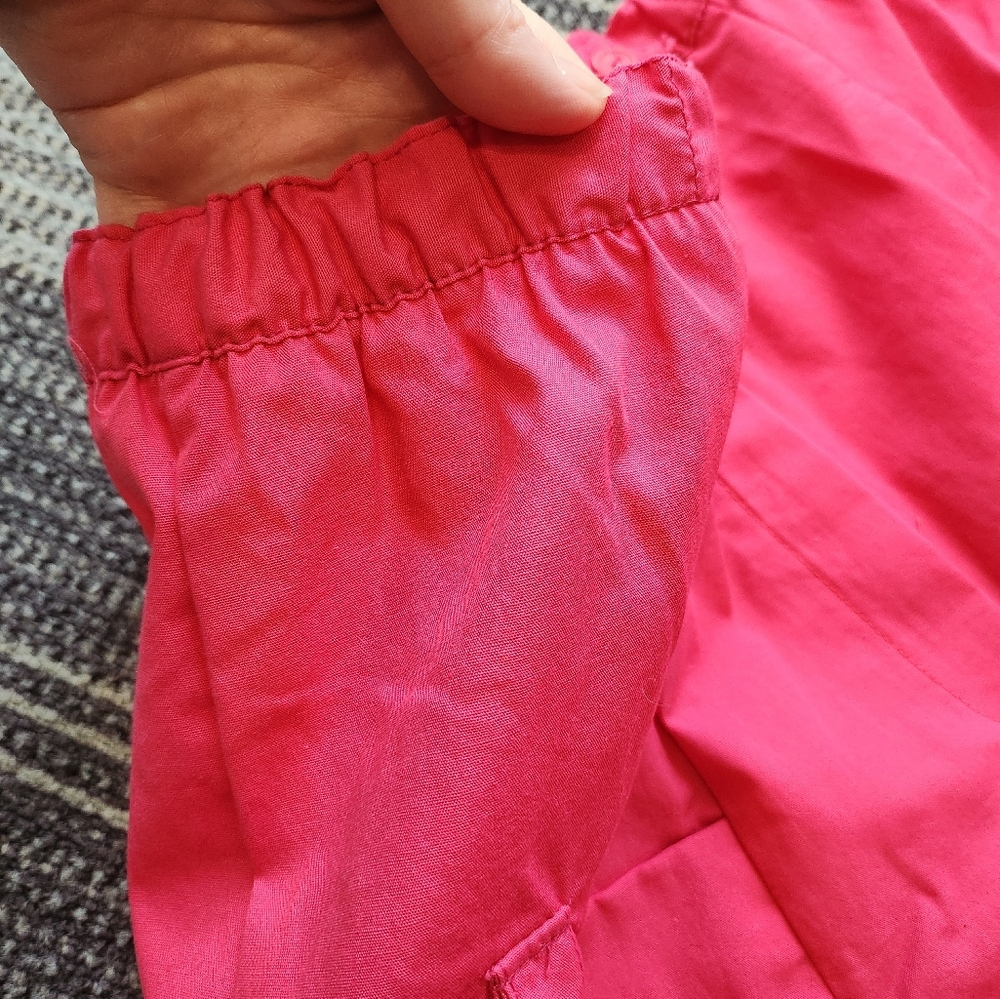 Vintage 90s Pink Stretchy High Waist Mom Shorts - Picture 4 of 14